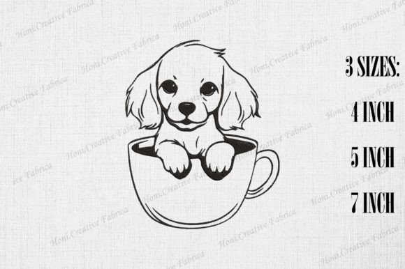 Cute Cocker Spaniel Dog in Coffee Cup Review