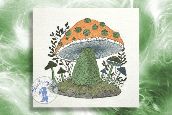 Forest Mushroom: A Magical Embroidery Design Review