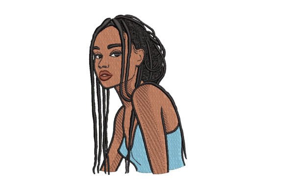 Reviewing Black Girl with Dreadlocks for Business Merch