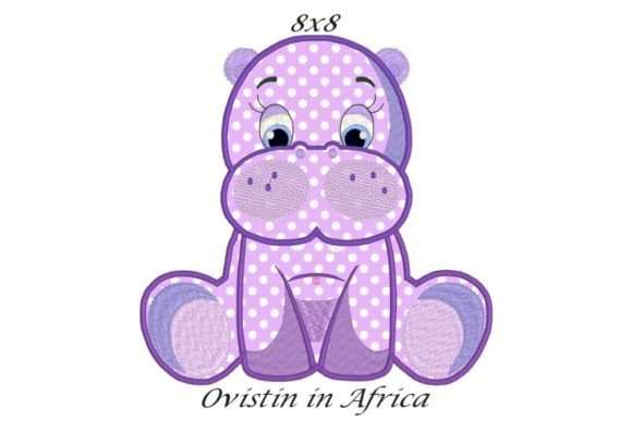 Reviewing the Adorable Hippo Applique for Etsy Shops