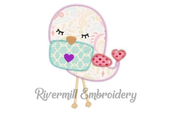 Reviewing the Zig Zag Applique Love Bird Design